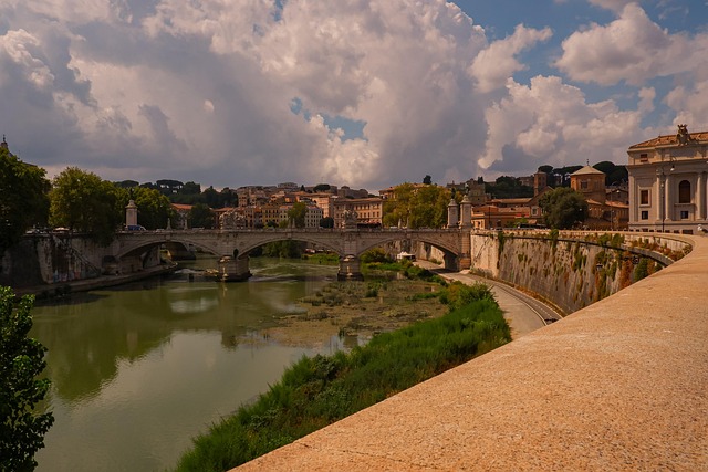 Rom, Fluss, Italien, Brücke