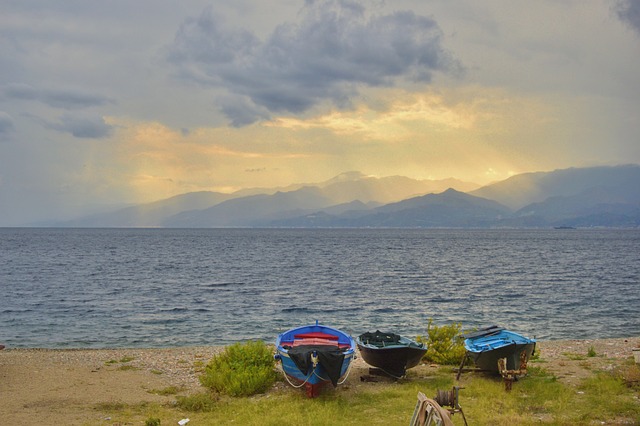 Insel, Strand, Boote, Reisen, Erkundung