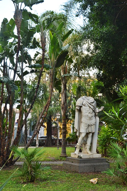 Garten, Dekoration, Statue, Park