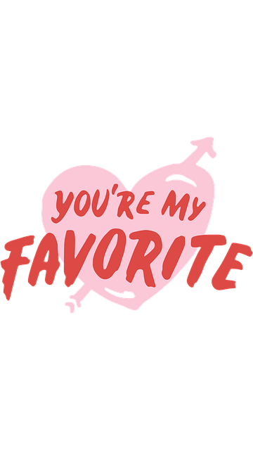 Free favorite love valentine illustration