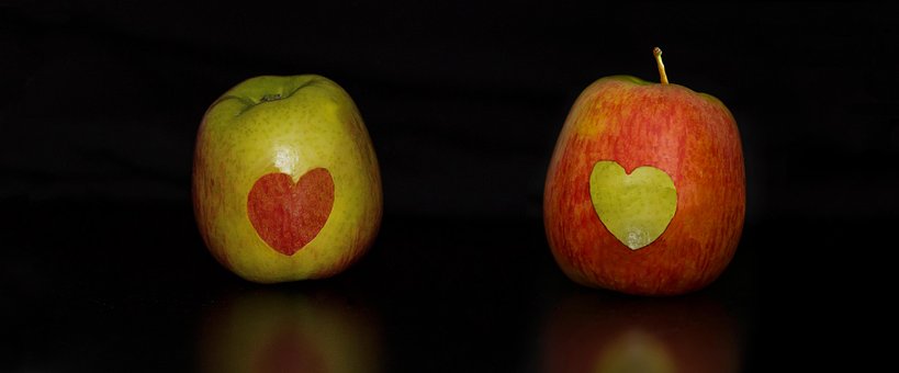 Free Fruit Valentine photo and picture