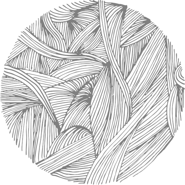 Free plants line art leaves illustration