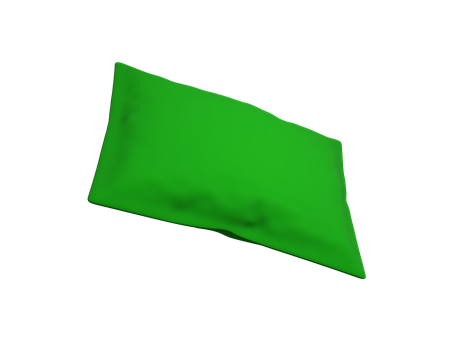 Free Green Pillow illustration and picture