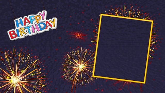 Download Happy Birthday Celebration Greeting Royalty Free Stock