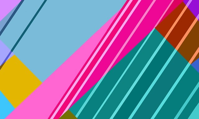 Free geometric lines abstract illustration