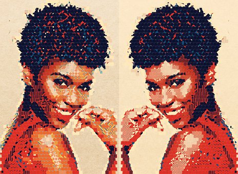 Free Woman Portrait illustration and picture