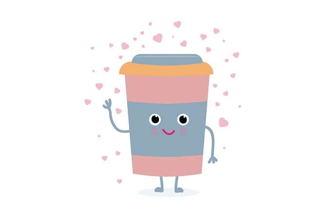Download free HD stock image of Takeaway Coffee Cup Free takeaway coffee cup anthropomorphic illustration