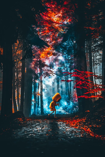 Bosque, Árboles, Personaje