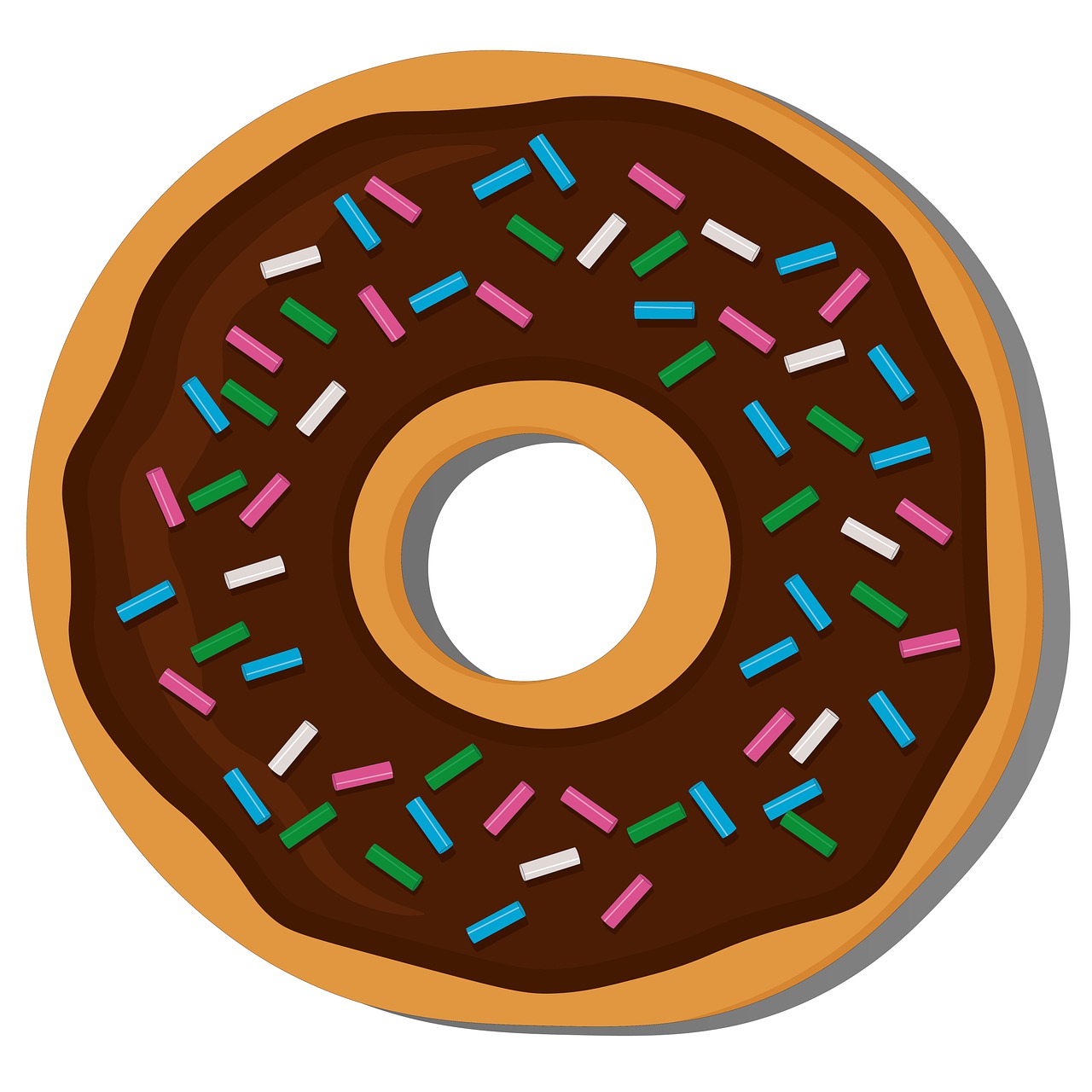 Anillos, Comida, Postre, Chocolate