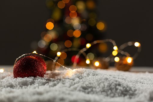 Winter, Kerstmis, Natuur, Kerstbal
