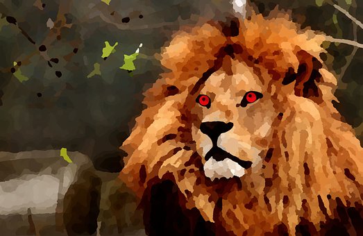 Free Lion Feline illustration and picture
