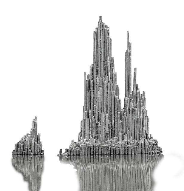 Free rock columns bizarre illustration