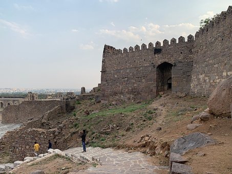 Free Golconda Fort Hyderabad India photo and picture