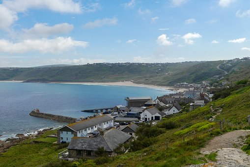 Sennen Cove, Cornwall, England, Dorf