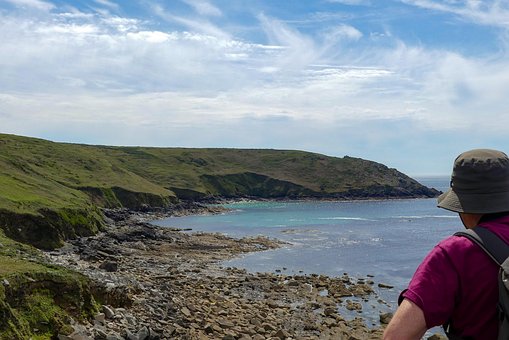 Cornwall, England, Meer, Natur, Strand