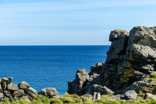 Cornwall, England, Meer, Natur, Cliff