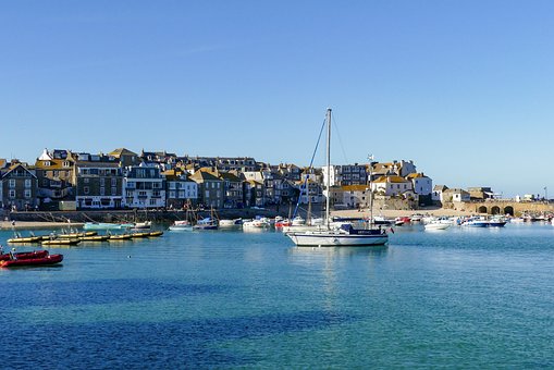 Cornwall, Natur, England, Beachtown
