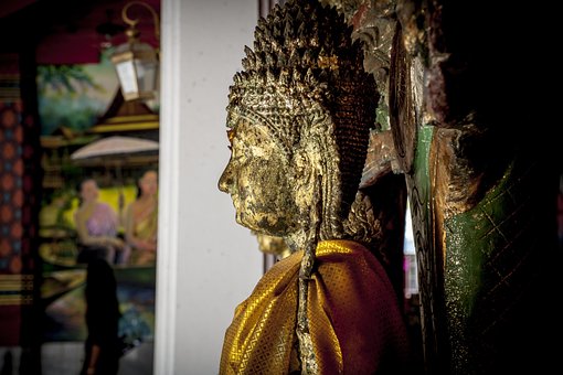 Mönch, Buddha, Kunst, Statue, Skulptur