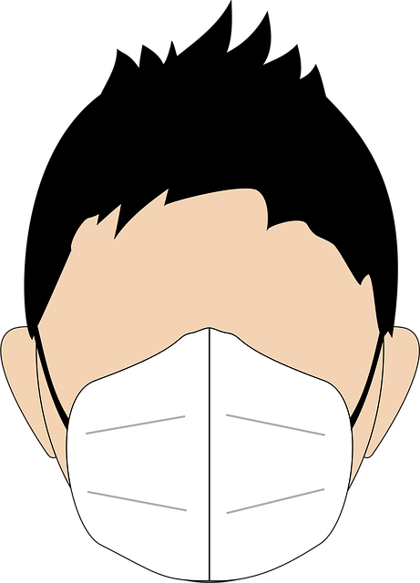 Free face mask pandemic coronavirus vector