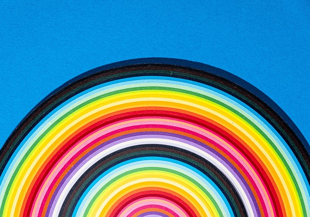 Free Rainbow Pattern photo and picture