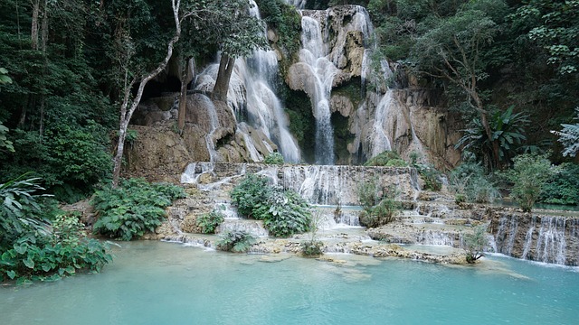 Free Waterfall River photo and picture