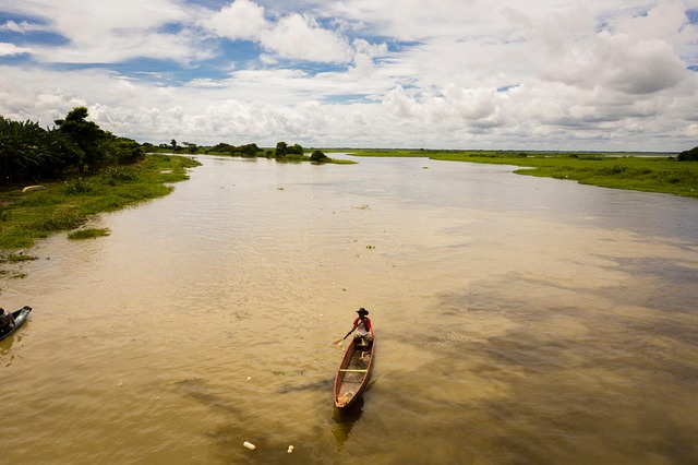 Bote, Pesca, Pescador, Lago, Naturaleza