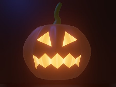 Herbst, Kürbis, Kostüm, 3D, November