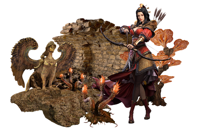 Free Arrows Warrior illustration and picture