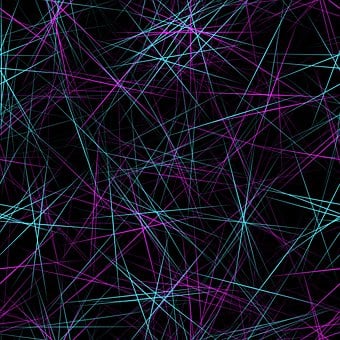 Neon, Grinzi, Ușoară, Abstract