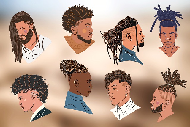 Download free HD stock image of Men Boys Free men boys hairstyle illustration