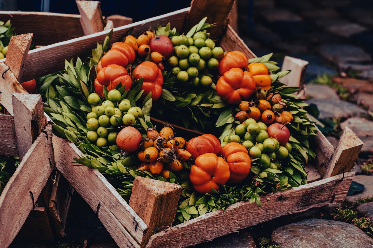 Wreath Pumpkin Wooden Box - Free photo on Pixabay - Pixabay