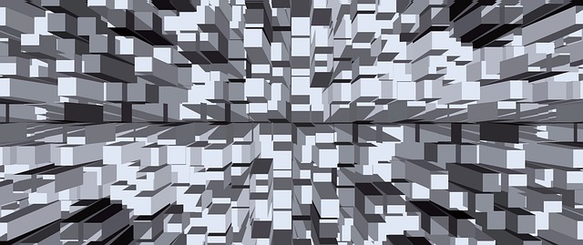 Free abstract digital art template illustration