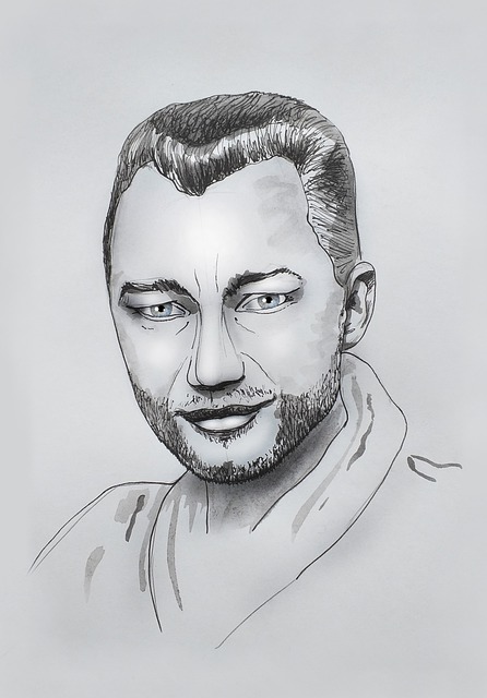Free human beautiful sketch illustration