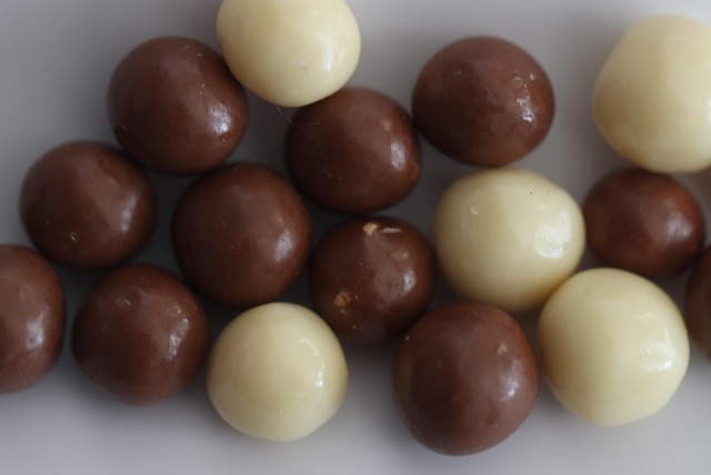 Free Chocolate Balls For Dessert Milk photo and picture