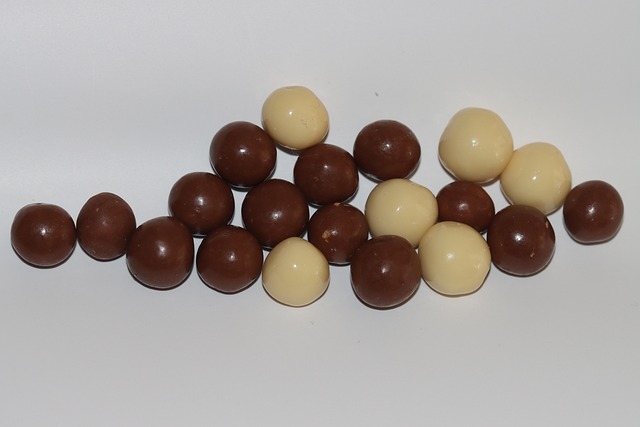 Free Chocolate Balls For Dessert Milk photo and picture