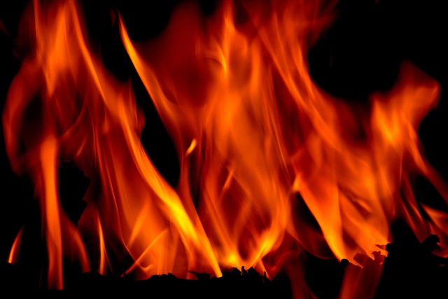 Free Fireplace Fire photo and picture