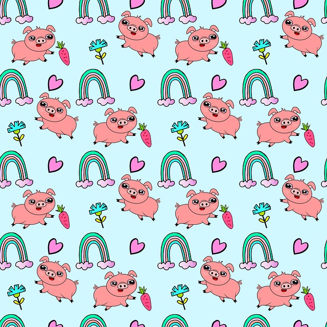 Download Pigs, Pattern, Art. Royalty-Free Stock Illustration Image ...