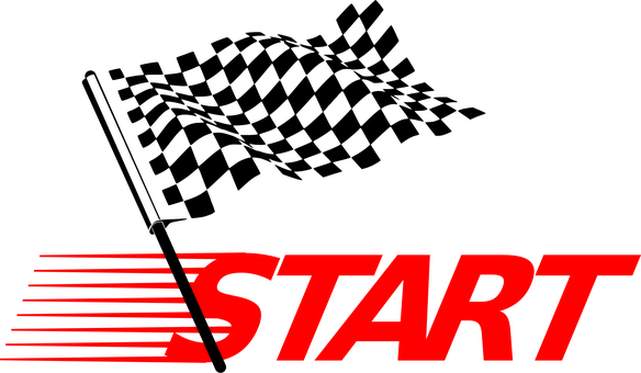 Flag, Start, Bevægelse, Motivation
