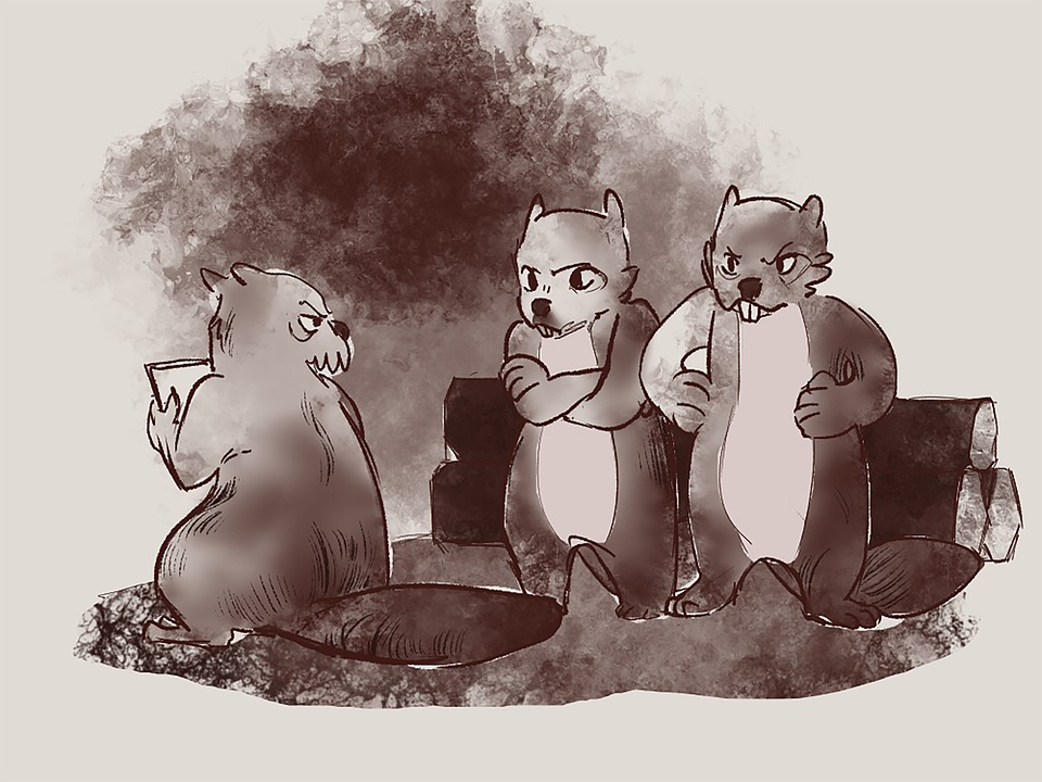 Beaver Story Drawing - Free image on Pixabay