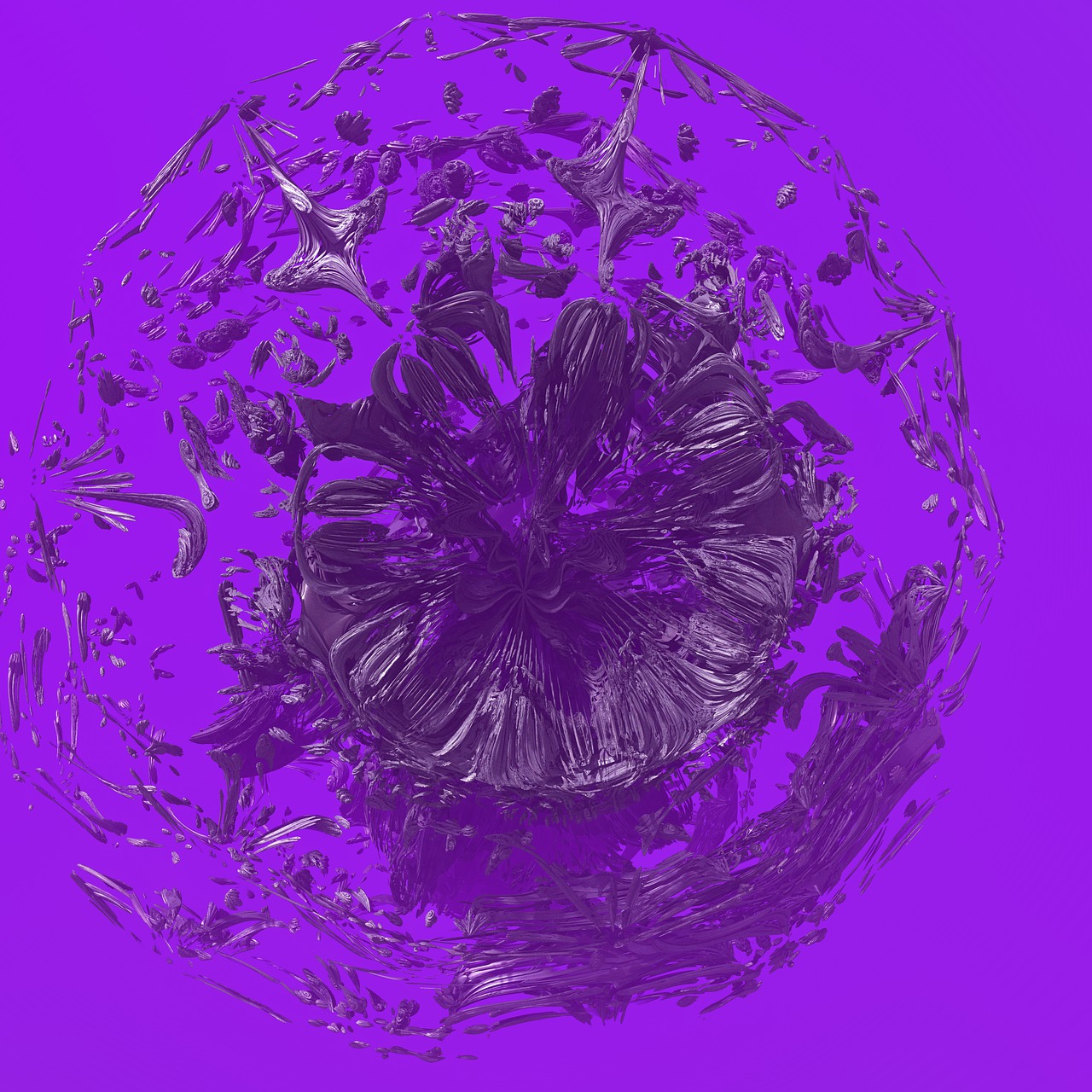 Download fractal alien science fiction royalty free stock illustration
