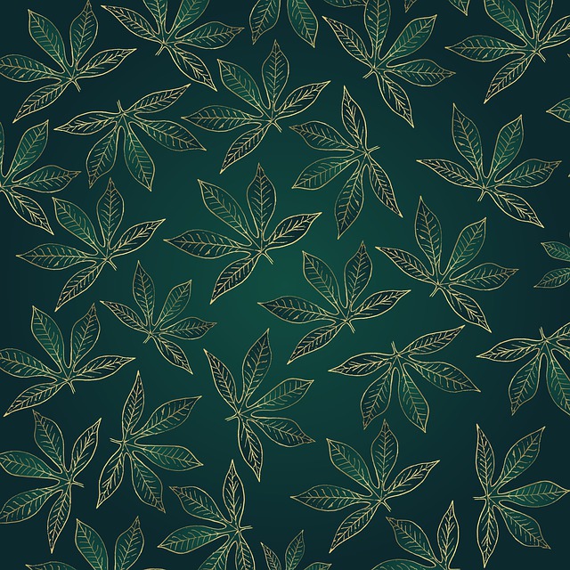 Download free HD stock image of Leaves Pattern Free leaves pattern design illustration