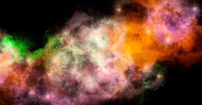 Vesmír, Galaxie, Abstraktní Umění