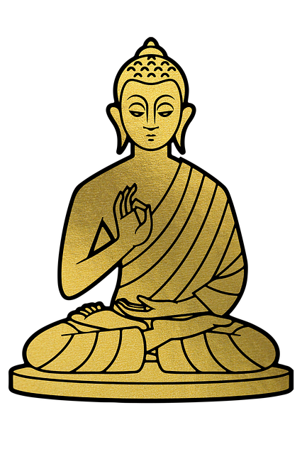 Free buddha golden buddha buddhism illustration