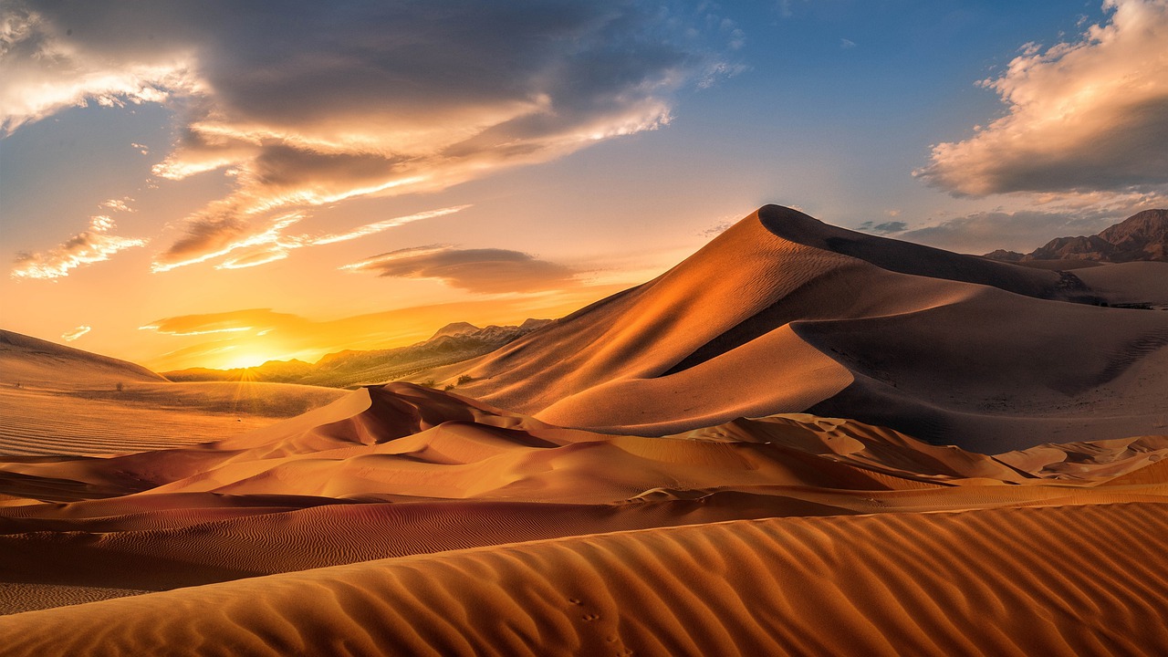 Download Desert Sunset Sand Dunes Royalty Free Stock Illustration Download Desert Sunset Sand Dunes Royalty Free Stock Illustration
