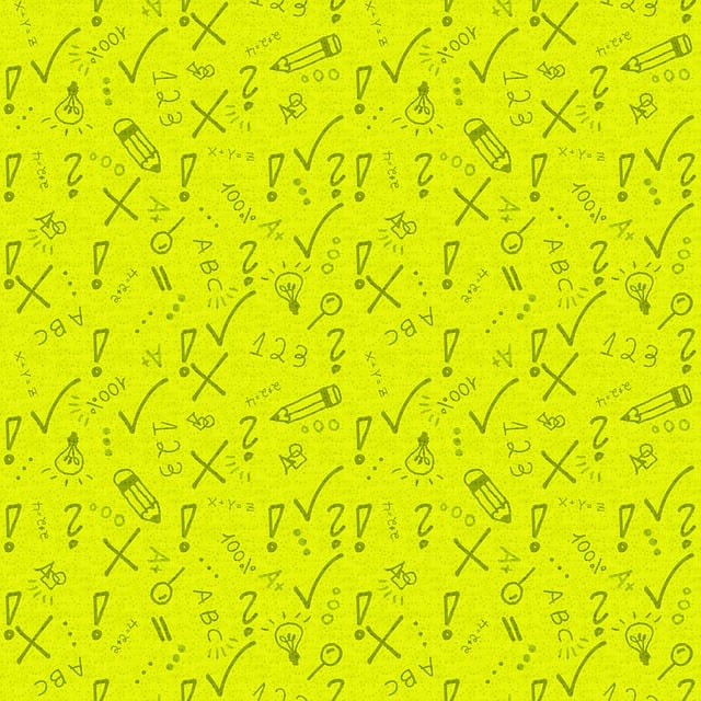 Free pattern digital scrapbooking back to school illustration