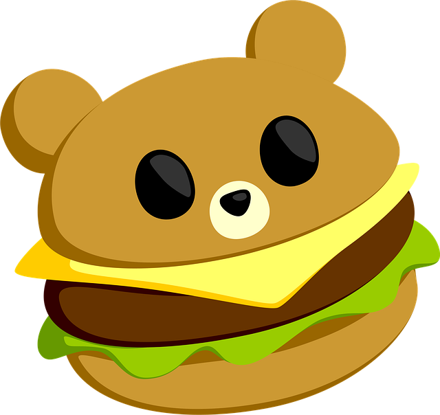 Hamburger, Cartoon-Burger