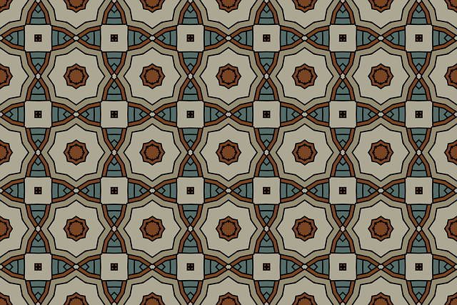 Download free HD stock image of Floral Pattern Tile Pattern Free floral pattern tile pattern vintage tile pattern illustration