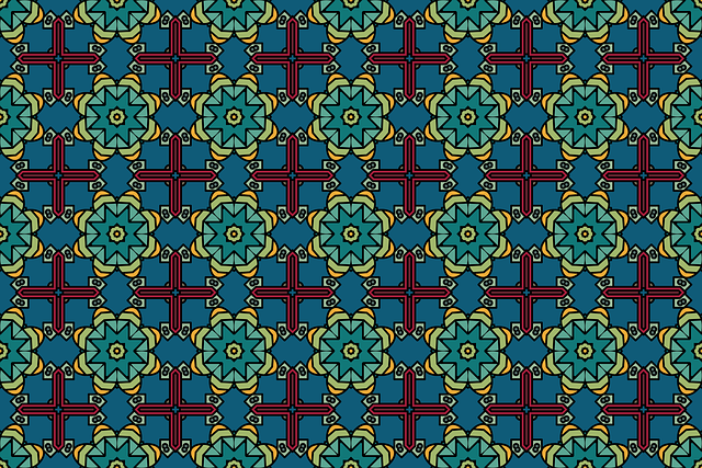 Free floral pattern tile pattern vintage tile pattern illustration