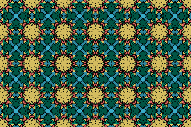 Free floral pattern tile pattern vintage tile pattern illustration