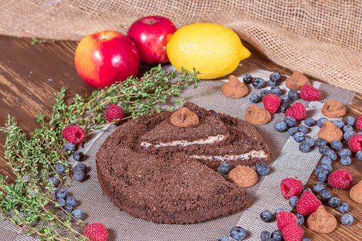 Kuchen, Beeren, Schokolade, Geschmack